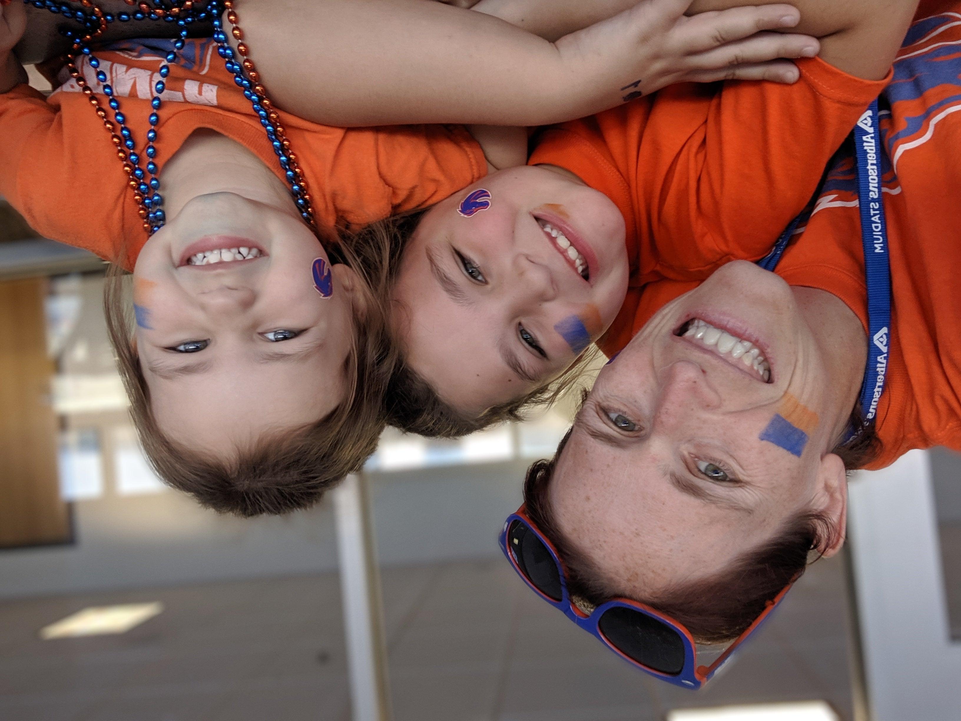 Heather Carlson and her daughters